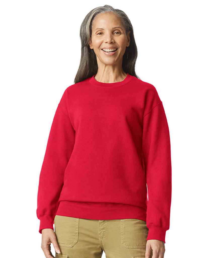 Gildan SoftStyle® Midweight Crew Neck Sweatshirt | Red