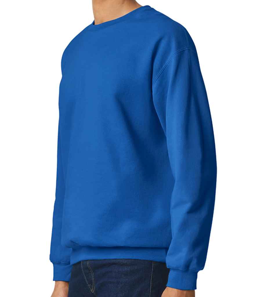 Gildan SoftStyle® Midweight Crew Neck Sweatshirt | Royal Blue - Image 3