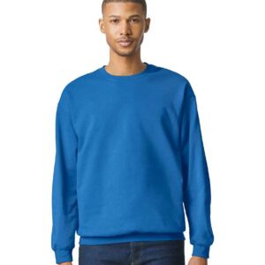 Gildan SoftStyle® Midweight Crew Neck Sweatshirt | Royal Blue
