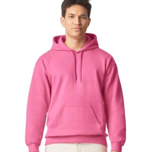 Gildan SoftStyle® Midweight Hooded Sweatshirt | Pink Lemonade