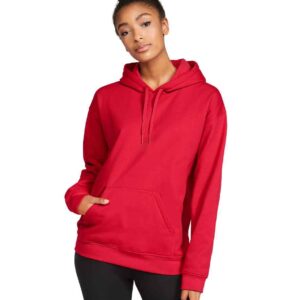 Gildan SoftStyle® Midweight Hooded Sweatshirt | Red