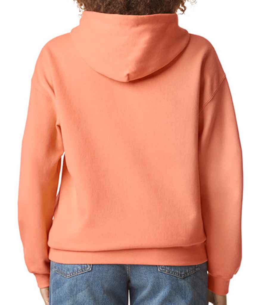 Gildan SoftStyle® Midweight Hooded Sweatshirt | Tangerine - Image 2