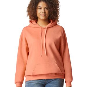 Gildan SoftStyle® Midweight Hooded Sweatshirt | Tangerine