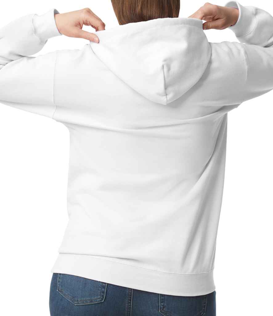 Gildan SoftStyle® Midweight Hooded Sweatshirt | White - Image 2