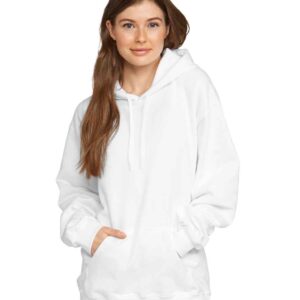 Gildan SoftStyle® Midweight Hooded Sweatshirt | White
