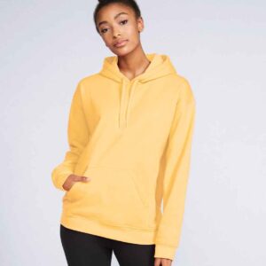 Gildan SoftStyle® Midweight Hooded Sweatshirt | Yellow Haze
