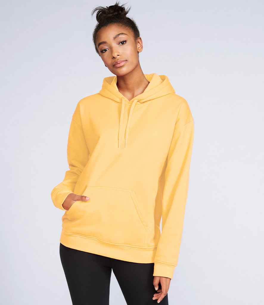 Gildan SoftStyle® Midweight Hooded Sweatshirt | Yellow Haze