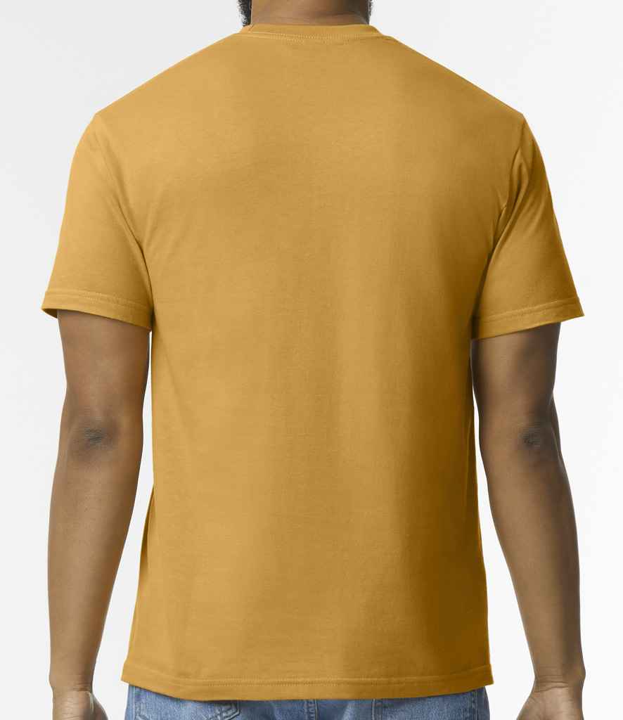 Gildan SoftStyle® Midweight T-Shirt | Mustard - Image 2