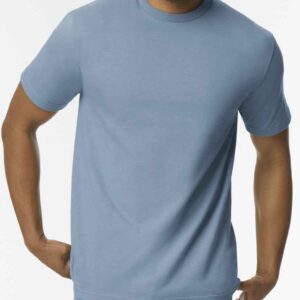 Gildan SoftStyle® Midweight T-Shirt | Stone Blue
