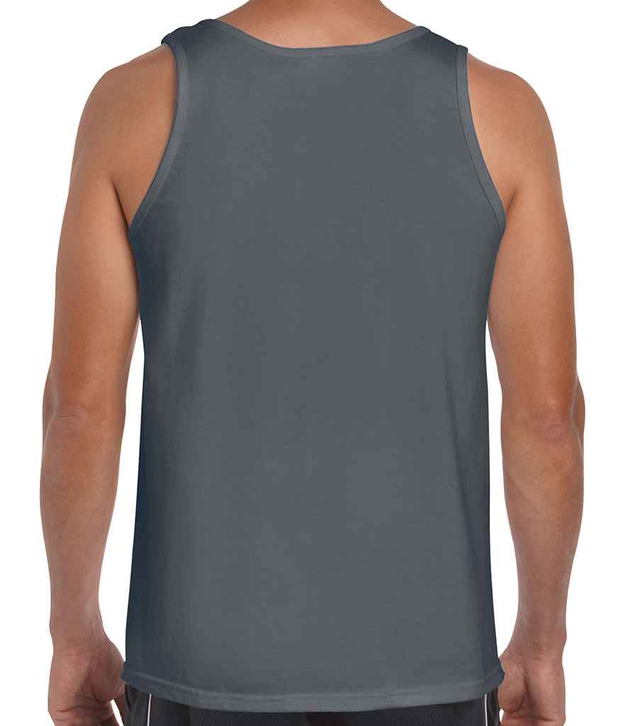 Gildan SoftStyle® Tank Top | Charcoal - Image 2