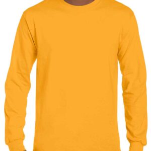 Gildan Ultra Cotton™ Long Sleeve T-Shirt | Gold