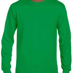 Gildan Ultra Cotton™ Long Sleeve T-Shirt | Irish Green