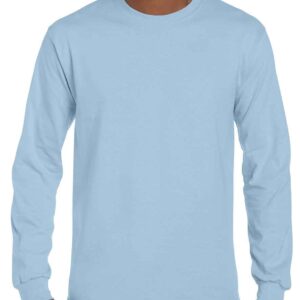Gildan Ultra Cotton™ Long Sleeve T-Shirt | Light Blue