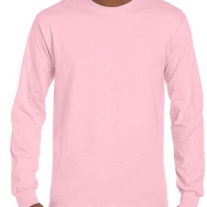 Gildan Ultra Cotton™ Long Sleeve T-Shirt | Light Pink
