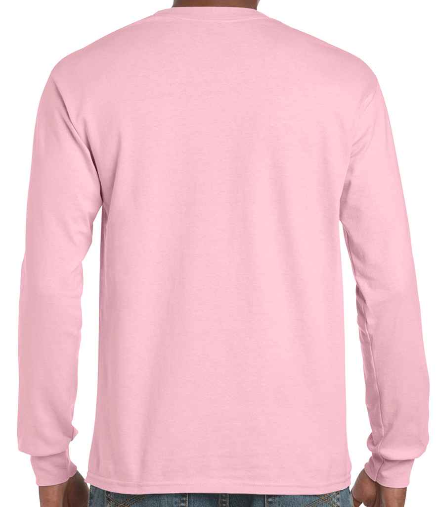 Gildan Ultra Cotton™ Long Sleeve T-Shirt | Light Pink - Image 2