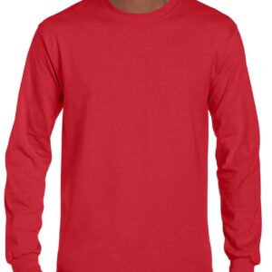 Gildan Ultra Cotton™ Long Sleeve T-Shirt | Red