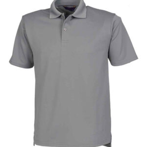 Henbury Coolplus® Wicking Piqué Polo Shirt | Charcoal