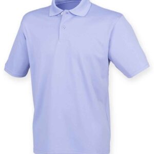 Henbury Coolplus® Wicking Piqué Polo Shirt | Lavender