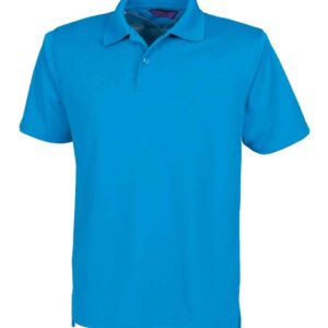 Henbury Coolplus® Wicking Piqué Polo Shirt | Sapphire Blue