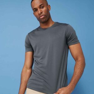 Henbury HiCool® Performance T-Shirt | Charcoal