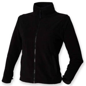 Henbury Ladies Micro Fleece Jacket | Black