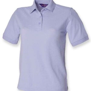 Henbury Ladies Poly/Cotton Piqué Polo Shirt | Lavender