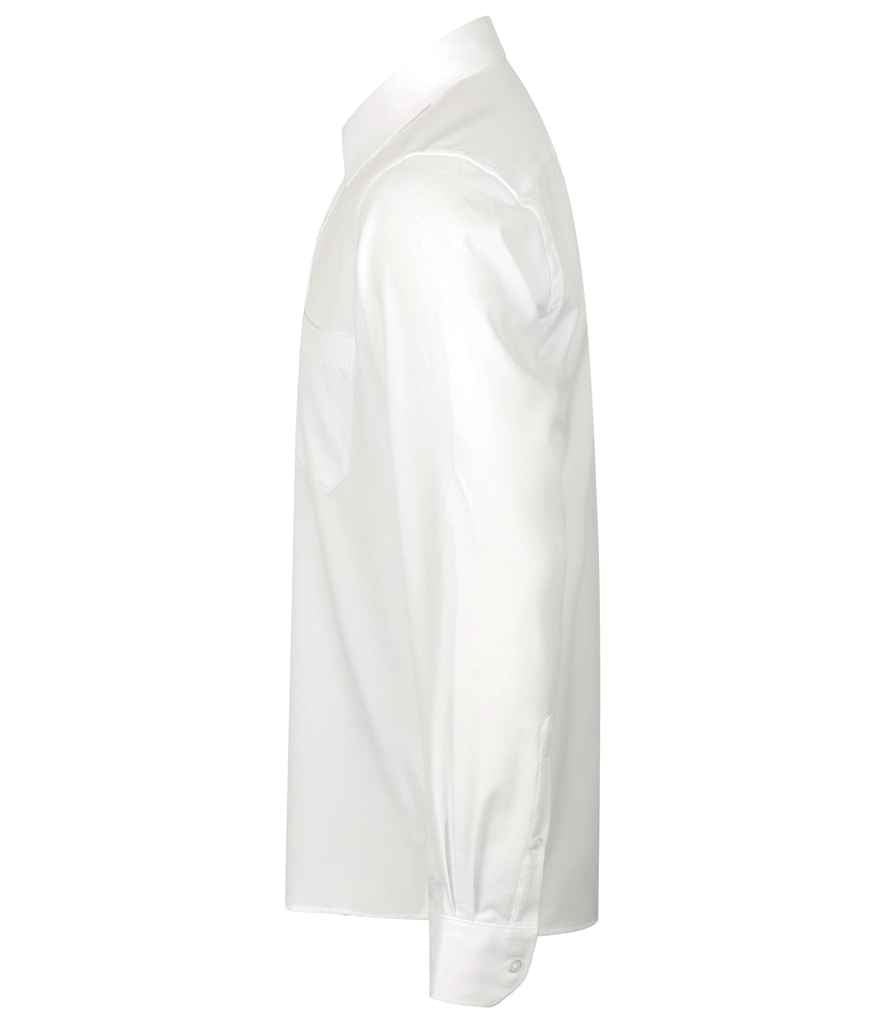 Henbury Long Sleeve Wicking Shirt | White - Image 5