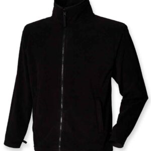 Henbury Micro Fleece Jacket | Black