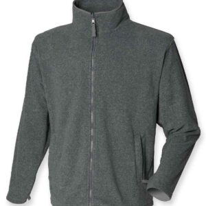 Henbury Micro Fleece Jacket | Charcoal