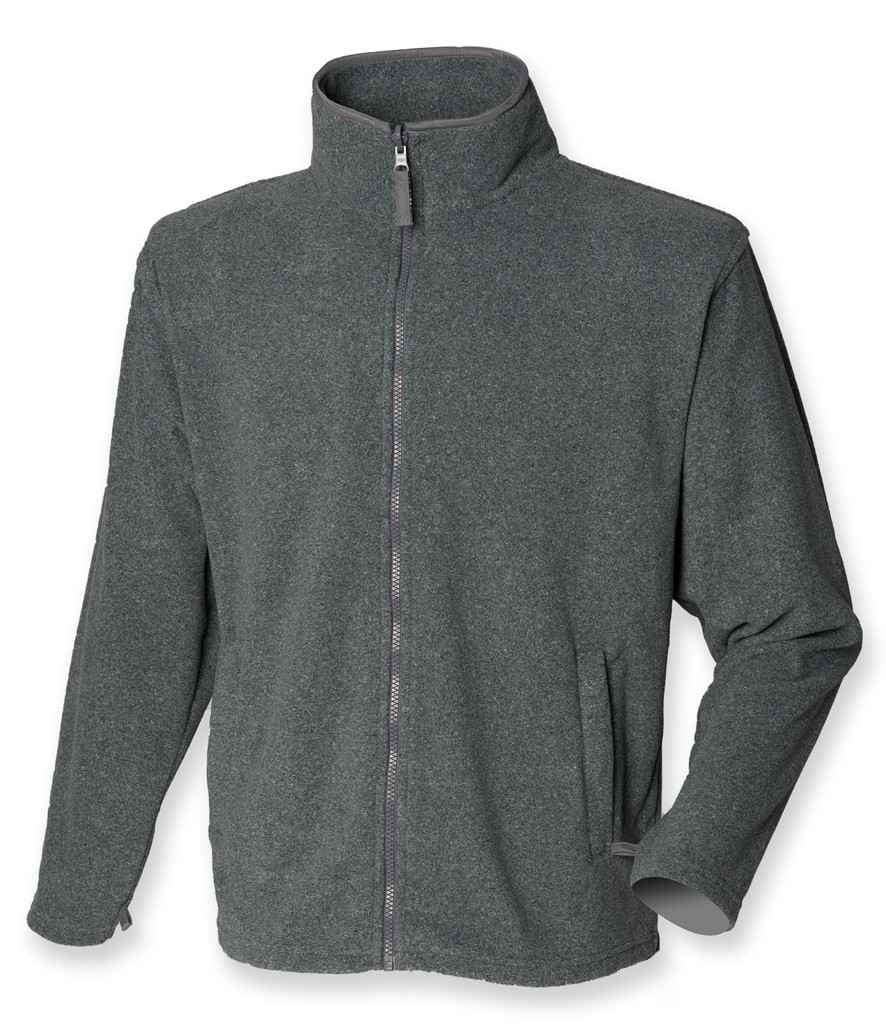 Henbury Micro Fleece Jacket | Charcoal