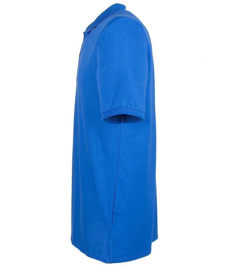 Henbury Modern Fit Cotton Piqué Polo Shirt | Royal Blue - Image 3