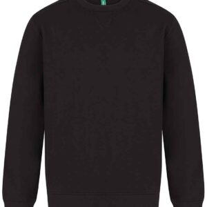 Henbury Unisex Sustainable Sweatshirt | Black