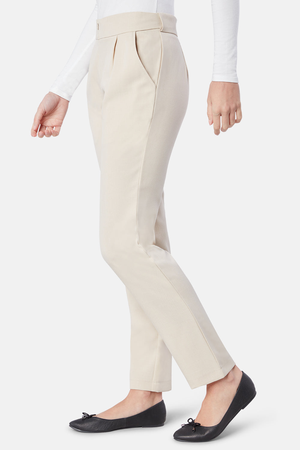 La Beeb Ila Slim High Waist Trousers - Image 11