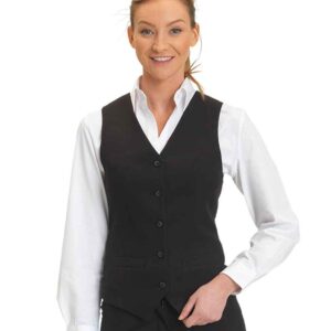 Joseph Alan Ladies Waistcoat | Black