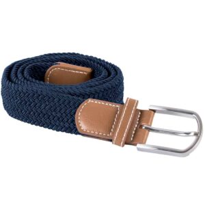 K-UP Braided Elasticated Belt | Navy