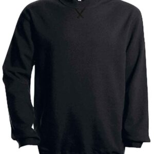 Kariban Crew Neck Sweatshirt | Black