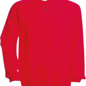 Kariban Crew Neck Sweatshirt | Red