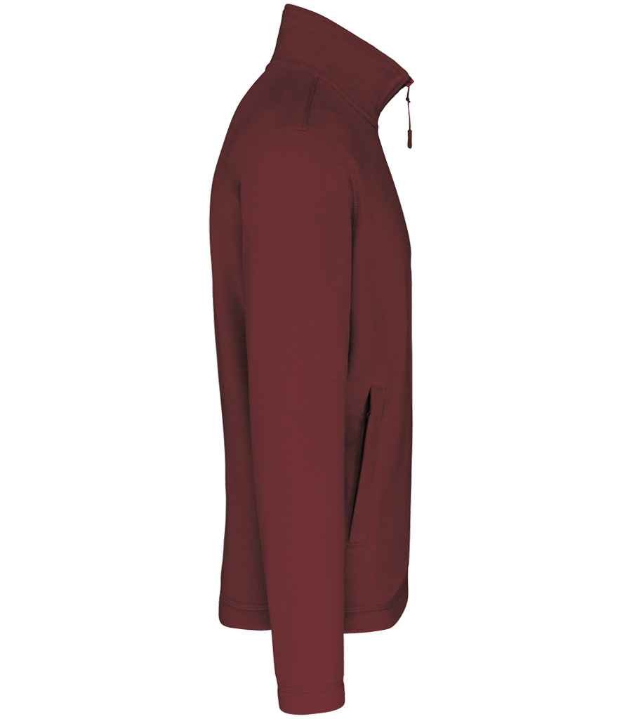 Kariban Falco Micro Fleece Jacket | Wine - Image 3