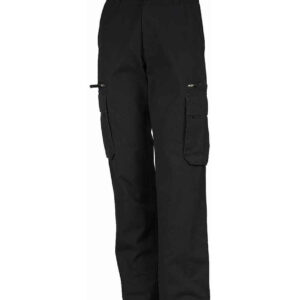 Kariban Heavy Canvas Trousers | Black