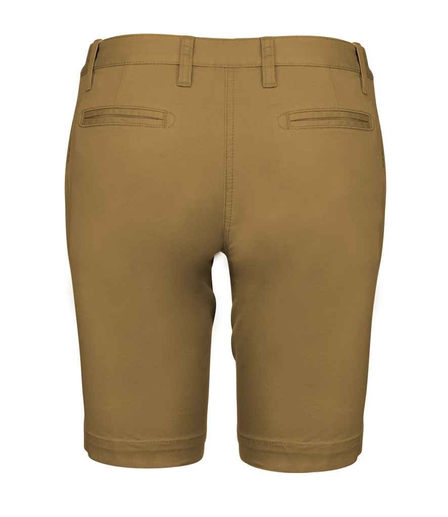 Kariban Ladies Chino Bermuda Shorts | Camel - Image 2
