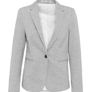 Kariban Ladies Knitted Blazer | Light Grey Heather