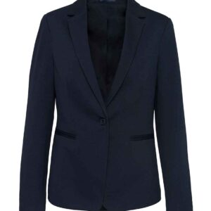 Kariban Ladies Knitted Blazer | Night Navy Heather