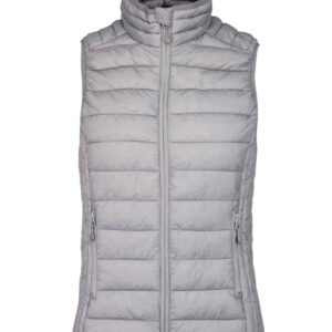 Kariban Ladies Lightweight Padded Bodywarmer | Marl Silver