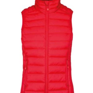 Kariban Ladies Lightweight Padded Bodywarmer | Red