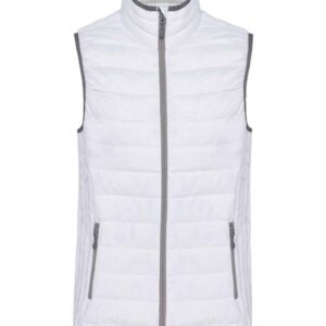 Kariban Ladies Lightweight Padded Bodywarmer | White