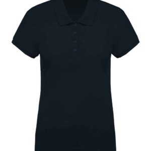 Kariban Ladies Organic Piqué Polo Shirt | Navy