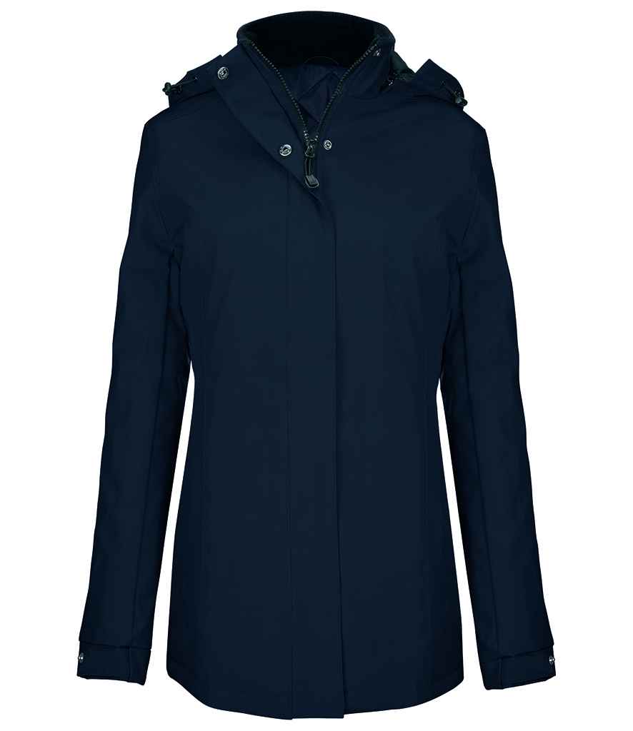Kariban Ladies Parka Jacket | Black