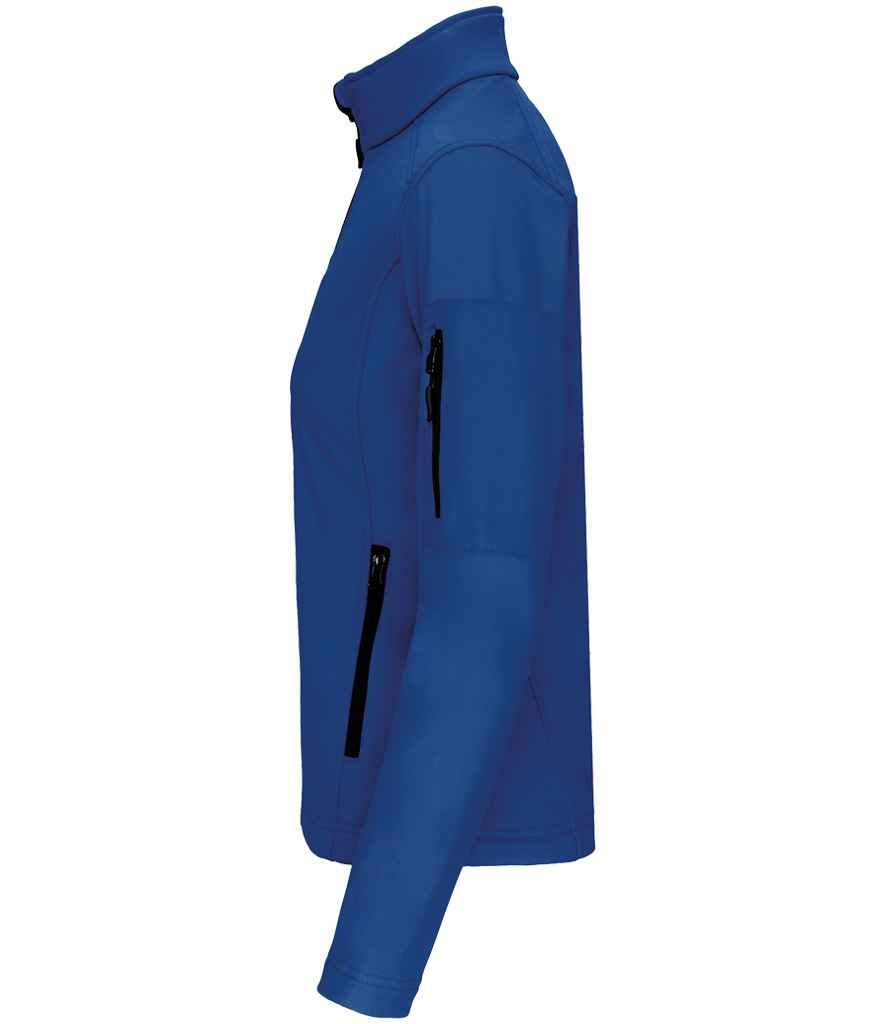 Kariban Ladies Soft Shell Jacket | Dark Royal Blue - Image 3