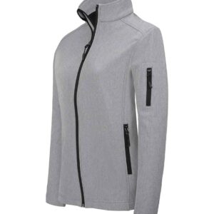 Kariban Ladies Soft Shell Jacket | Marl Grey