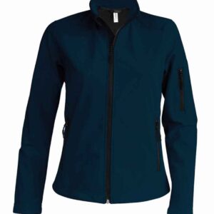 Kariban Ladies Soft Shell Jacket | Navy
